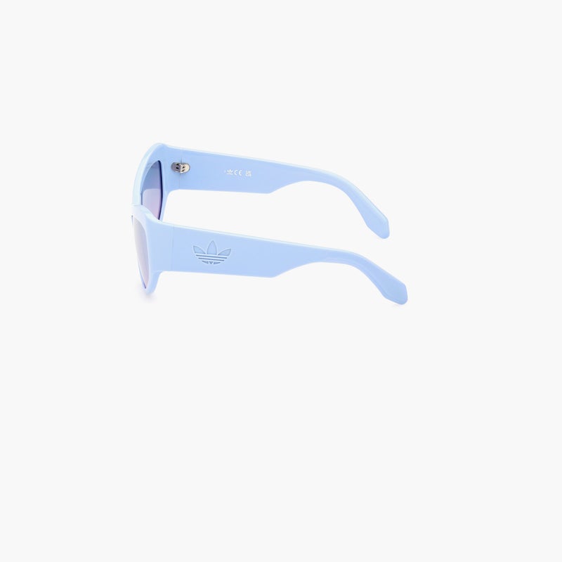 Adidas Geometric Blue Mirror Sunglasses for Women - Image 5